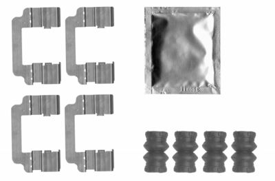 Accessory Kit, disc brake pad HELLA PAGID 8DZ 355 206-831