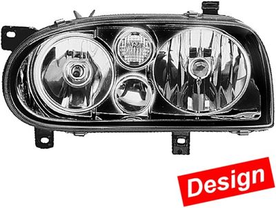Headlight Set HELLA 1DJ 008 187-811