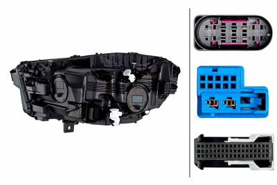 Headlight HELLA 1EX 015 568-721