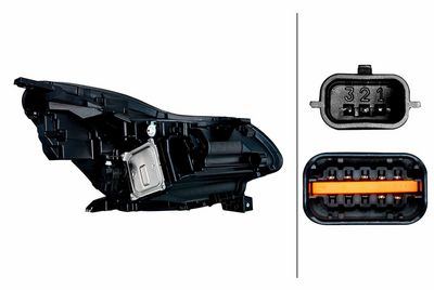 Headlight HELLA 1LX 013 930-631