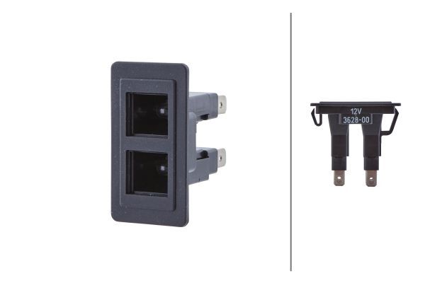 HELLA 2AA 713 628-001 Control Lamp