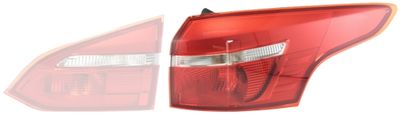 Tail Light Assembly HELLA 2SD 354 828-131