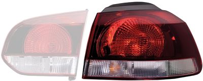 Tail Light Assembly HELLA 2SD 009 922-151