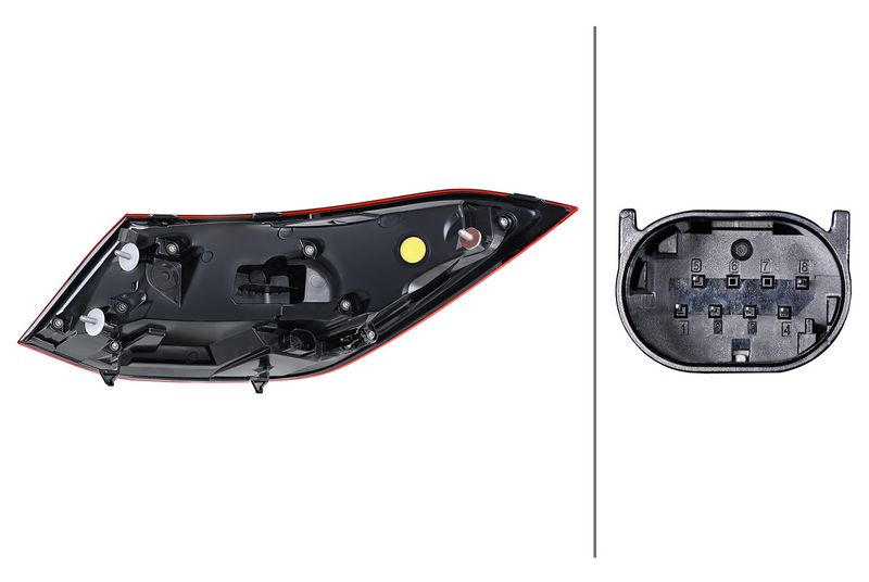 HELLA 2SK 013 102-081 Tail Light Assembly