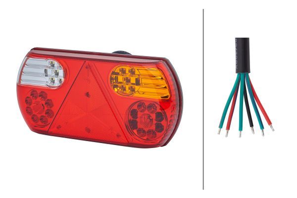 HELLA 2VP 357 016-021 Tail Light Assembly