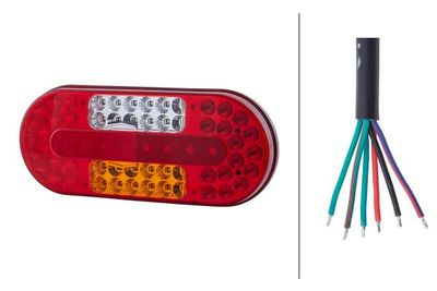 Tail Light Assembly HELLA 2VP 357 017-011