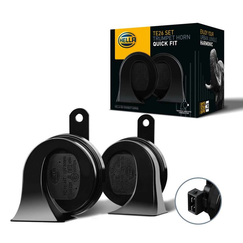 HELLA 3FH 011 225-851 Trumpet Horn