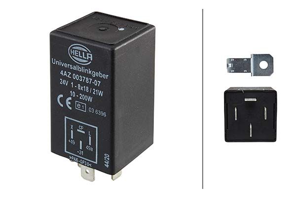 HELLA 4AZ 003 787-071 Flasher Unit