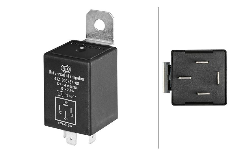 HELLA 4AZ 003 787-081 Flasher Unit