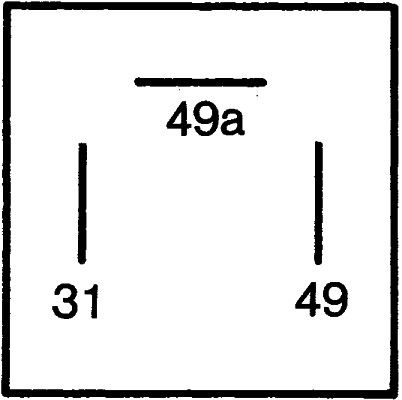 HELLA 4DB 003 750-707 Flasher Unit