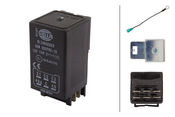 HELLA 4DN 008 768-151 Flasher Unit