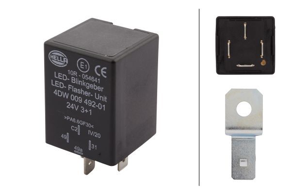 HELLA 4DW 009 492-011 Flasher Unit