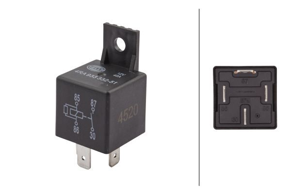 HELLA 4RA 933 332-511 Relay, main current