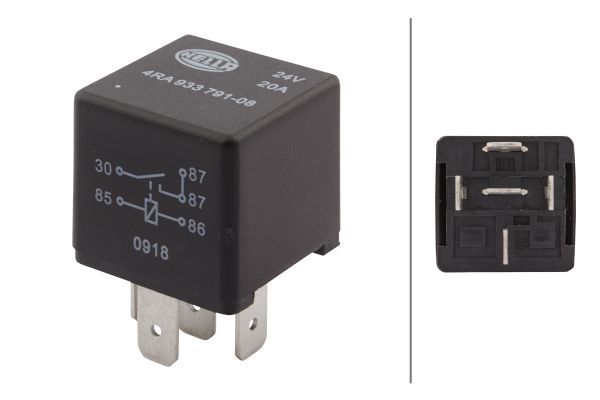 HELLA 4RA 933 791-081 Relay, main current
