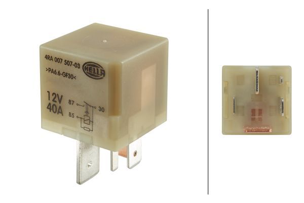 HELLA 4RA 007 507-031 Relay, glow plug system