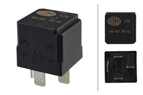 HELLA 4RA 007 791-011 Relay, main current