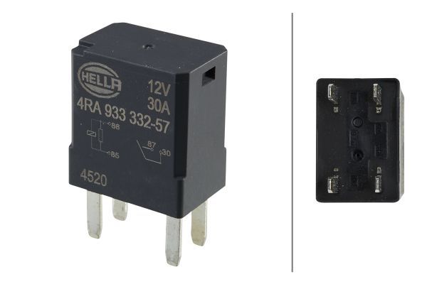 HELLA 4RA 933 332-571 Relay, main current