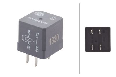 Relay, main current HELLA 4RA 933 332-591