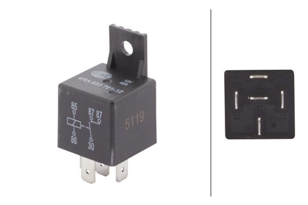 HELLA 4RA 933 791-121 Relay, main current
