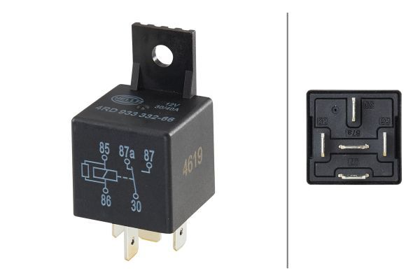 HELLA 4RD 933 332-661 Relay, main current