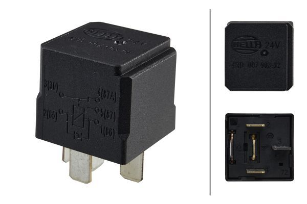 HELLA 4RD 007 903-021 Relay, main current