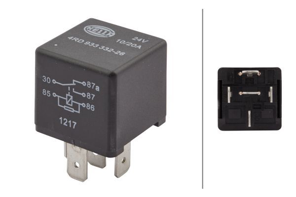 HELLA 4RD 933 332-261 Relay, main current