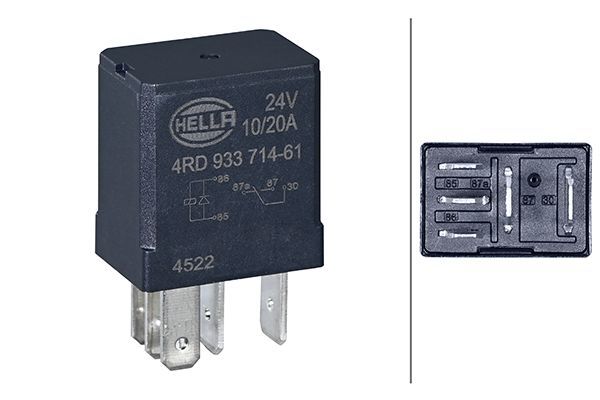 HELLA 4RD 933 714-611 Relay, main current