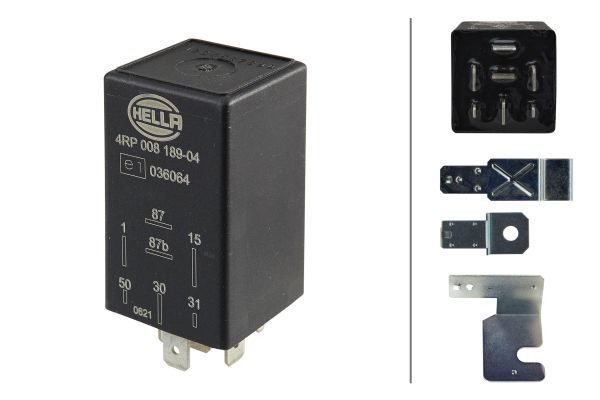 HELLA 4RP 008 189-041 Relay, fuel pump