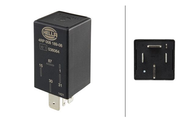 HELLA 4RP 008 189-081 Relay, fuel pump