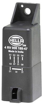 HELLA 4RV 008 188-471 Control Unit, glow time