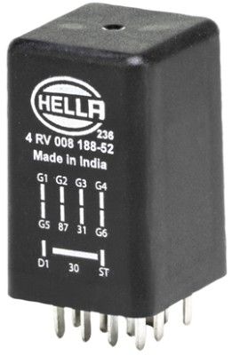 HELLA 4RV 008 188-521 Control Unit, glow time
