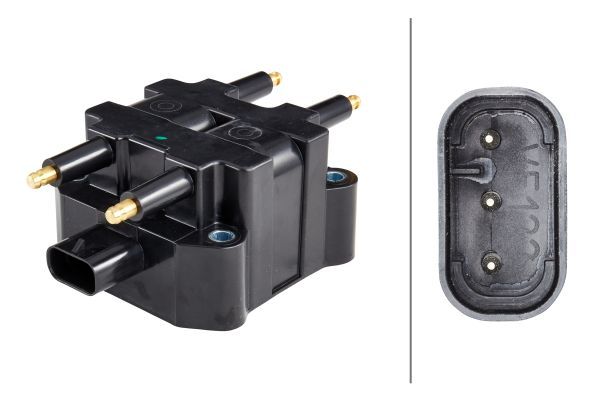 HELLA 5DA 230 035-181 Ignition Coil