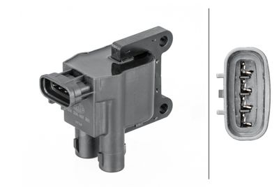 Ignition Coil HELLA 5DA 358 057-801