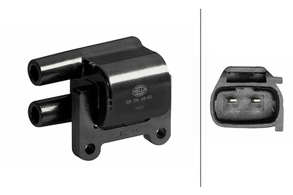 HELLA 5DA 358 168-651 Ignition Coil