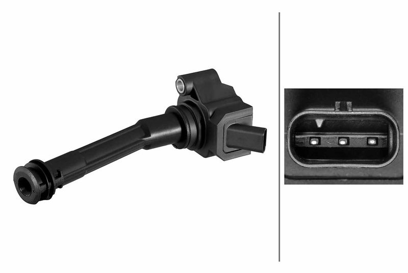 HELLA 5DA 358 290-801 Ignition Coil