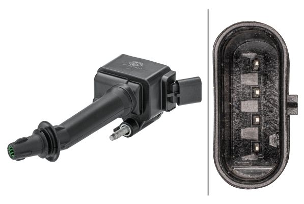 HELLA 5DA 358 168-371 Ignition Coil
