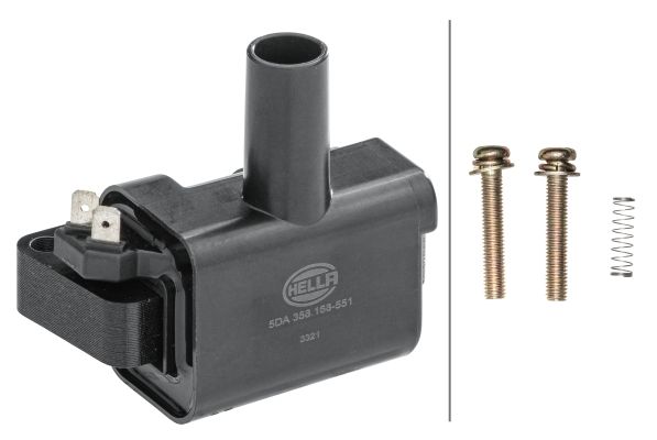HELLA 5DA 358 168-551 Ignition Coil