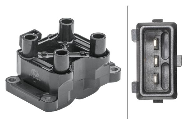 HELLA 5DA 358 168-591 Ignition Coil