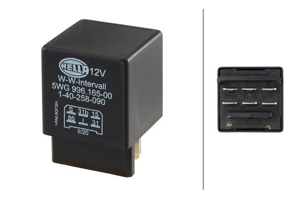 HELLA 5WG 996 165-001 Relay, main current