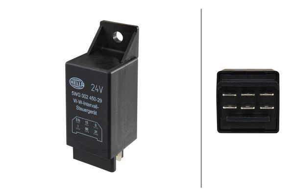 HELLA 5WG 002 450-291 Relay, wipe/wash interval