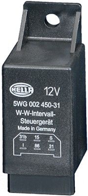 Relay, wipe/wash interval HELLA 5WG 002 450-311