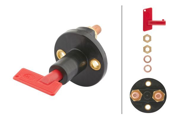 HELLA 6EK 002 843-001 Main Switch, battery