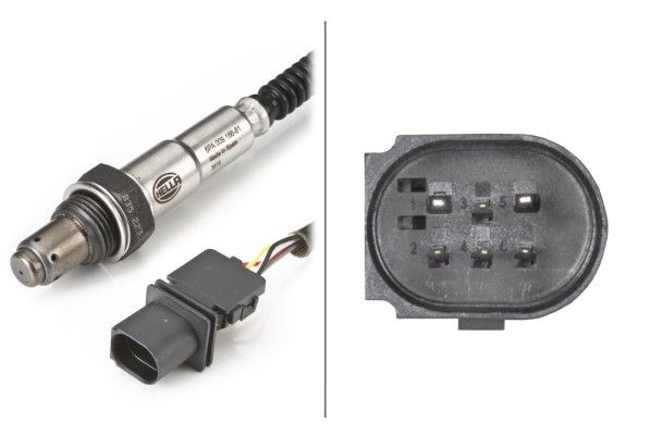 HELLA 6PA 009 166-811 Lambda Sensor