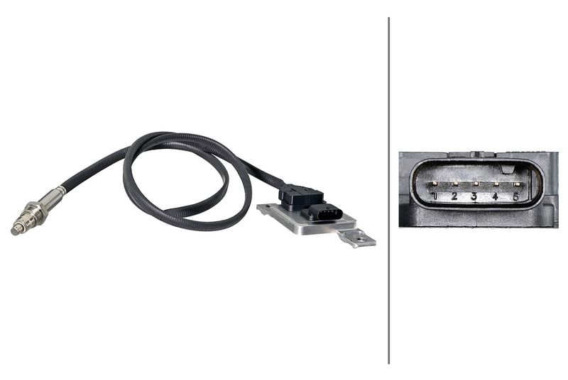HELLA 6PN 358 307-011 NOx Sensor, NOx catalytic converter