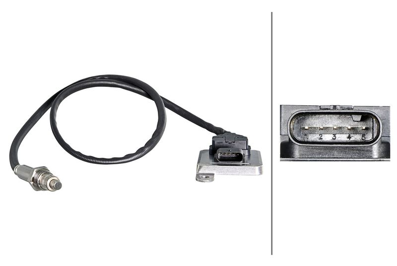 HELLA 6PN 358 307-141 NOx Sensor, NOx catalytic converter