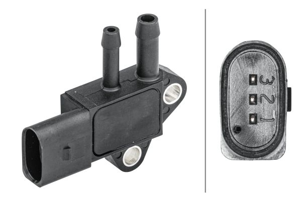 HELLA 6PP 009 409-011 Sensor, exhaust pressure