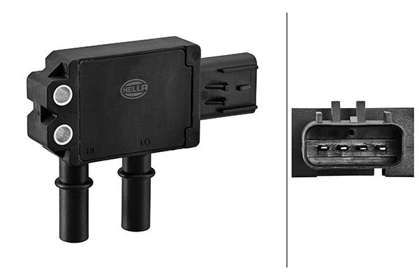 HELLA 6PP 009 409-641 Sensor, exhaust pressure