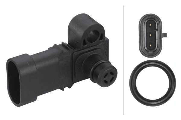 HELLA 6PP 013 112-051 Sensor, intake manifold pressure