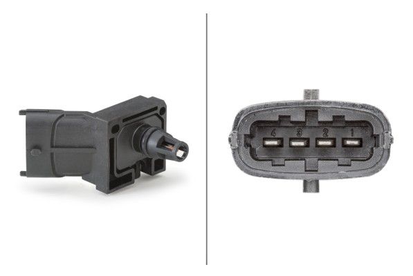 HELLA 6PP 013 112-221 Sensor, boost pressure
