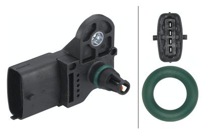 Sensor, intake manifold pressure HELLA 6PP 013 400-021
